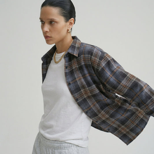 Casual Vintage Plaid Shirt