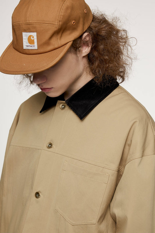 OLA FAN Corduroy Collar Detroit Workwear Jacket