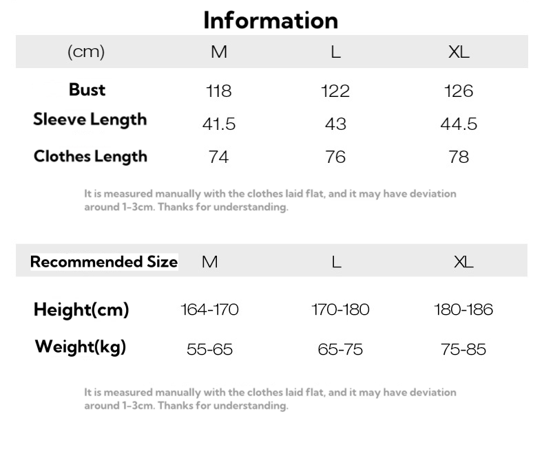 OLA FAN High Street Solid Color Mesh Breathable T-shirt size data