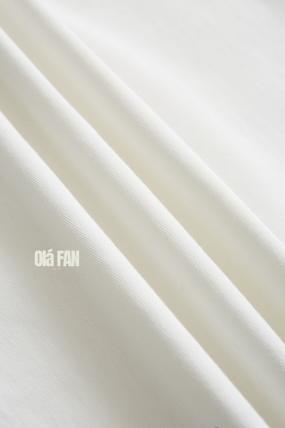 OLA FAN High Street Twill Cotton Embroidered T-shirt