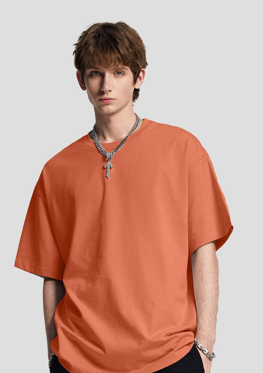 Blooming Horizon Series – Oversized 275g T‑Shirt