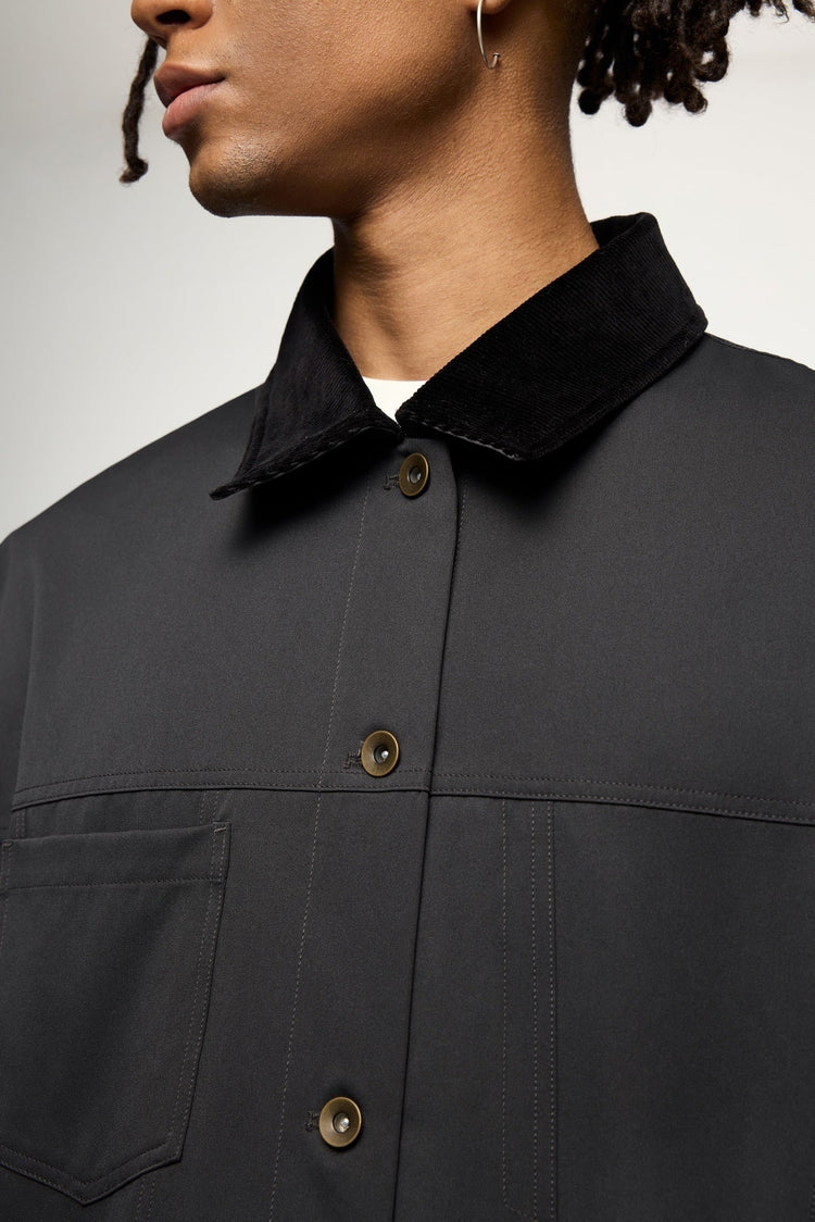 OLA FAN Corduroy Collar Detroit Workwear Jacket