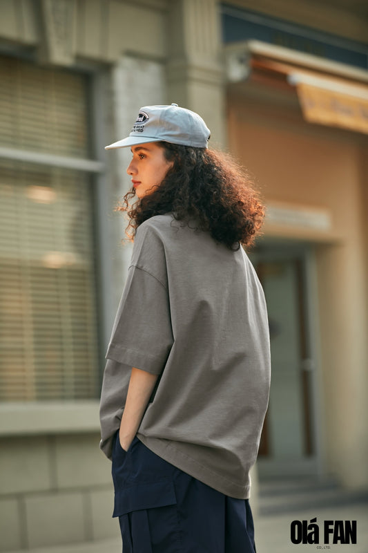 OLA FAN classic high-street 265g weighted T-shirt
