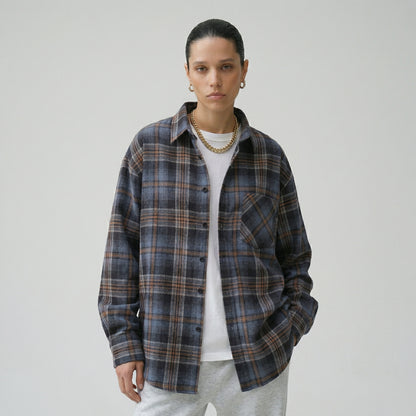 Casual Vintage Plaid Shirt