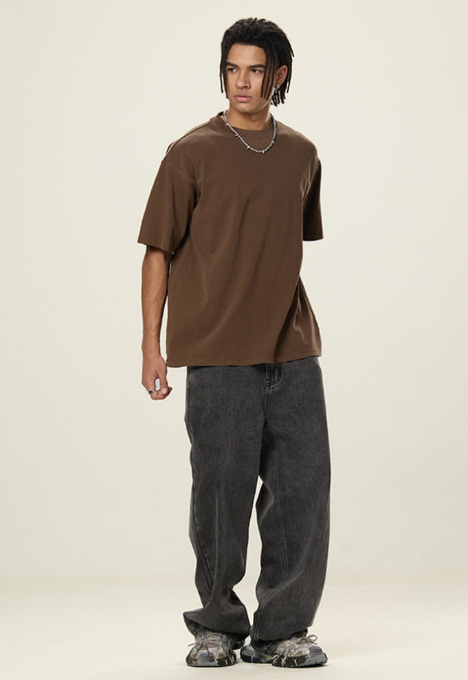 Multicolor Oversized Cotton T-Shirt