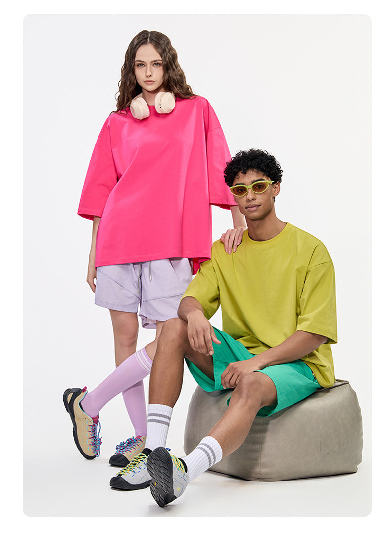 Mint Sorona Boxy T-Shirt with Swiss HeiQ Cooling Tech