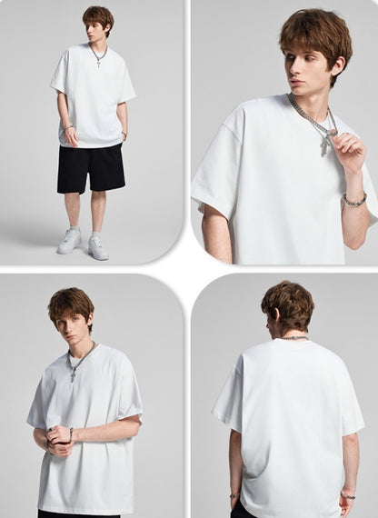 Blooming Horizon Series – Oversized 275g T‑Shirt