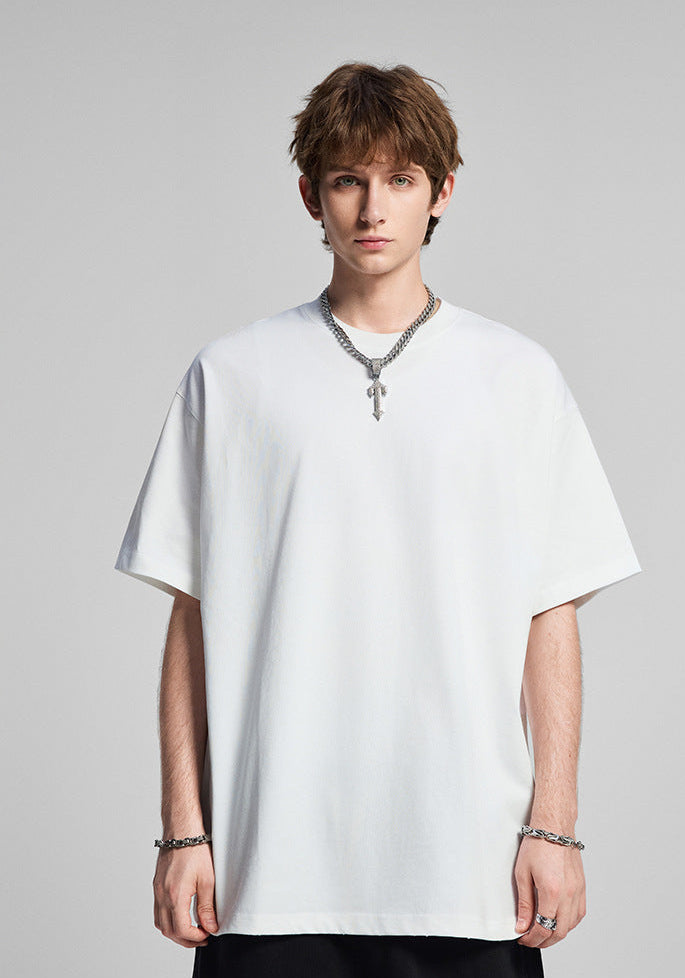 Blooming Horizon Series – Oversized 275g T‑Shirt