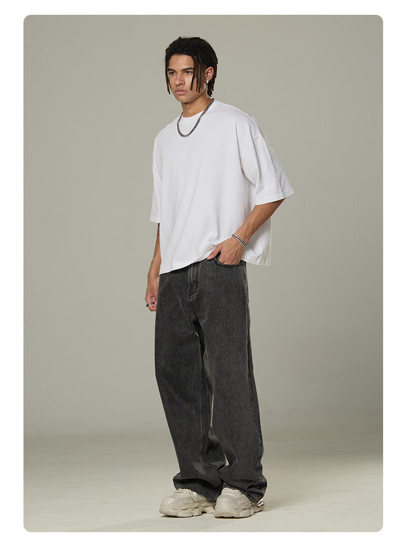 Caramel Essence Series – Boxy Oversized 260g T‑Shirt