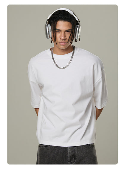 Caramel Essence Series – Boxy Oversized 260g T‑Shirt