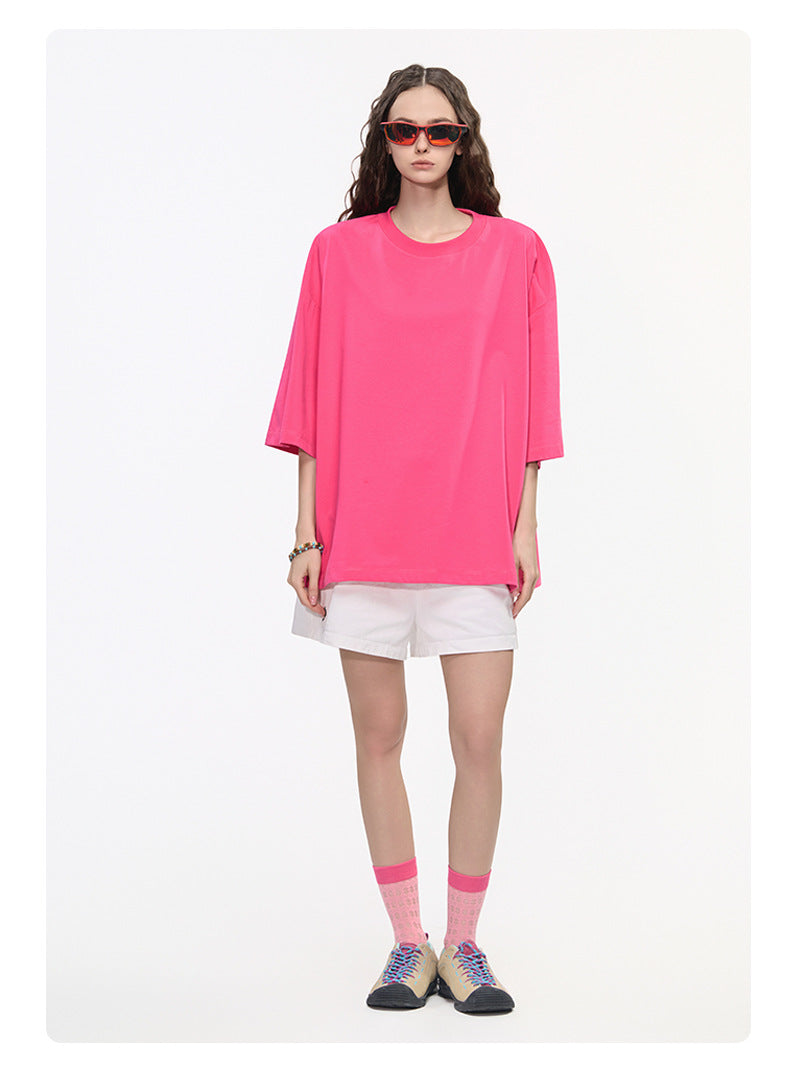 Mint Sorona Boxy T-Shirt with Swiss HeiQ Cooling Tech