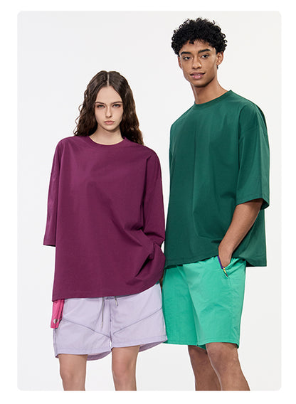 Mint Sorona Boxy T-Shirt with Swiss HeiQ Cooling Tech