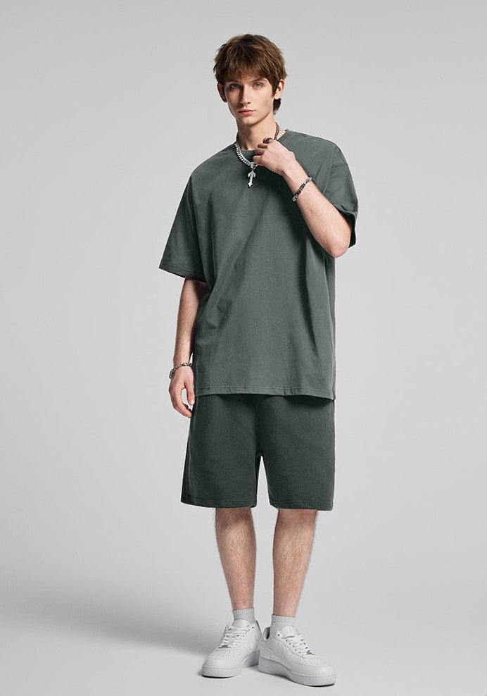 Blooming Horizon Series – Oversized 275g T‑Shirt