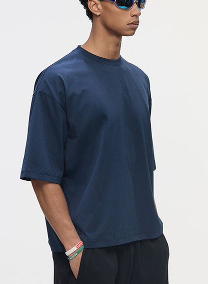 Mint Sorona Boxy T-Shirt with Swiss HeiQ Cooling Tech