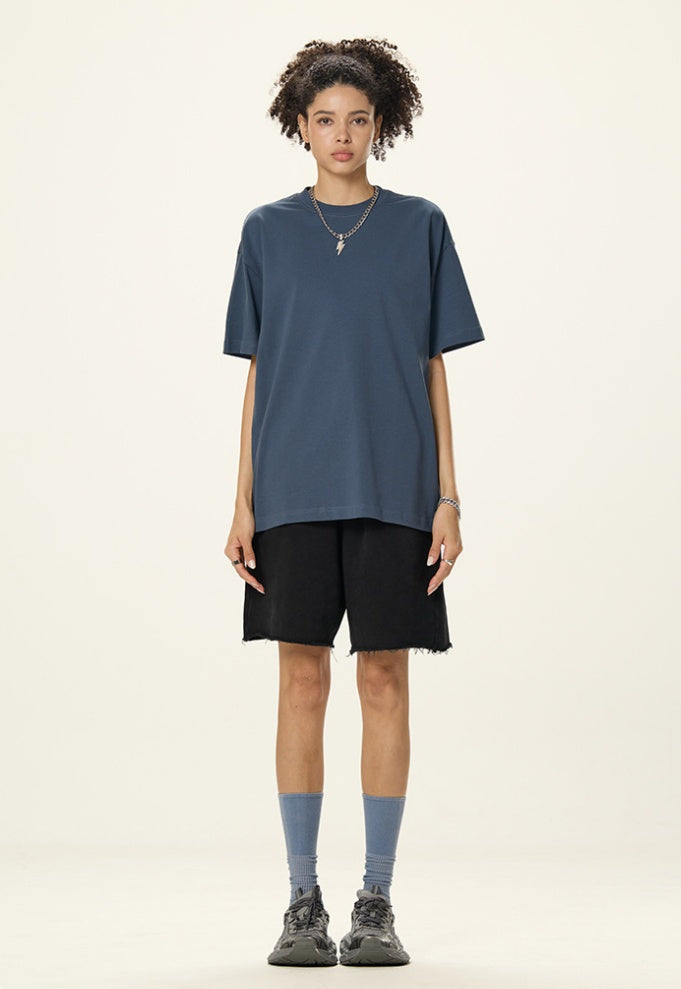 Multicolor Oversized Cotton T-Shirt