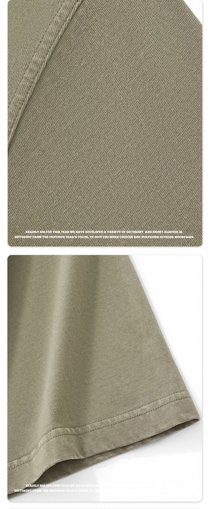 Caramel Essence Series – Boxy Oversized 260g T‑Shirt