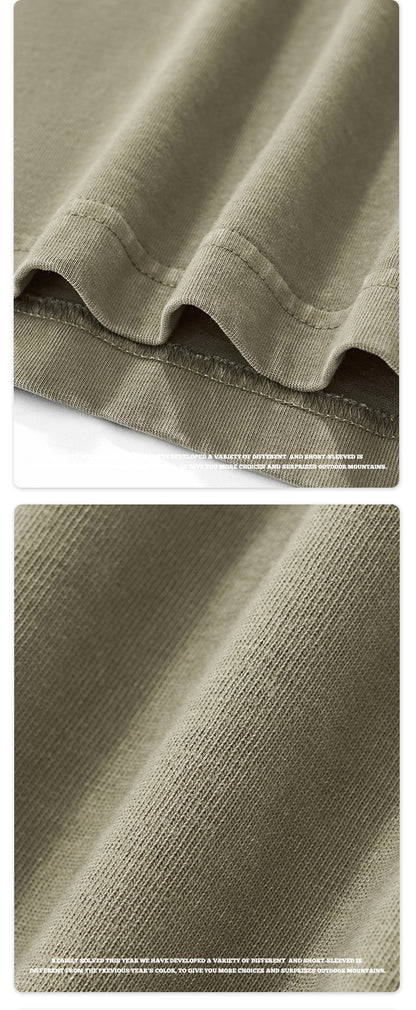 Caramel Essence Series – Boxy Oversized 260g T‑Shirt