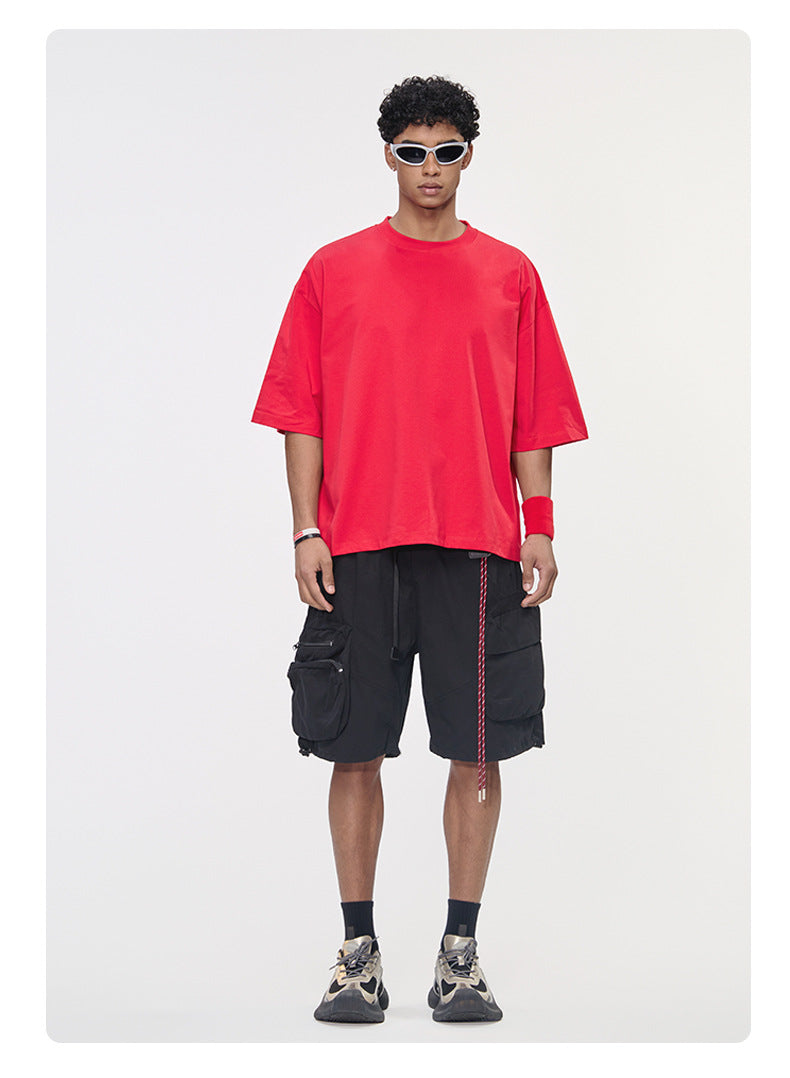 Mint Sorona Boxy T-Shirt with Swiss HeiQ Cooling Tech