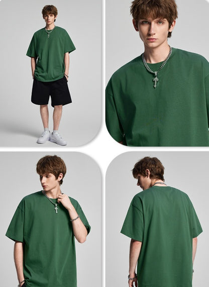 Blooming Horizon Series – Oversized 275g T‑Shirt