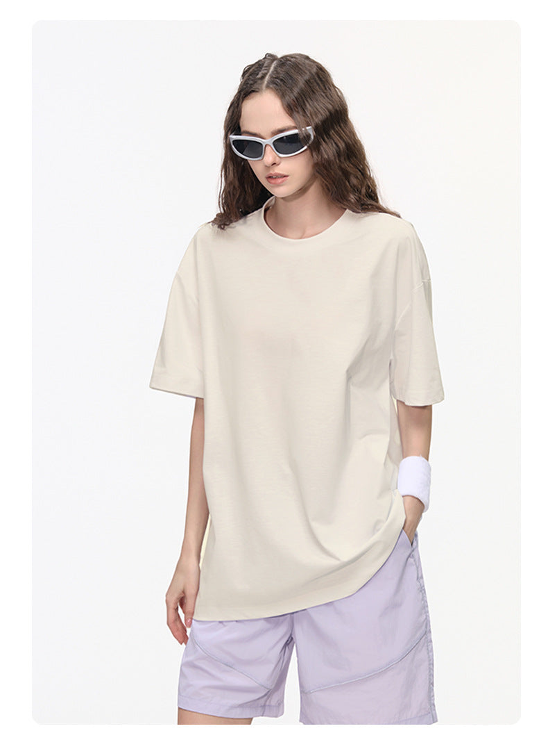 Mint Sorona Boxy T-Shirt with Swiss HeiQ Cooling Tech