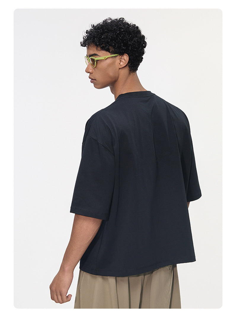 Mint Sorona Boxy T-Shirt with Swiss HeiQ Cooling Tech