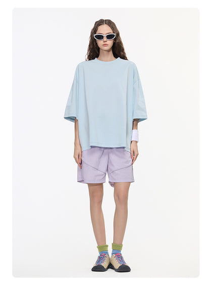 Mint Sorona Boxy T-Shirt with Swiss HeiQ Cooling Tech