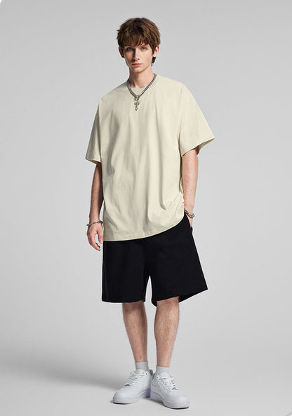 Blooming Horizon Series – Oversized 275g T‑Shirt