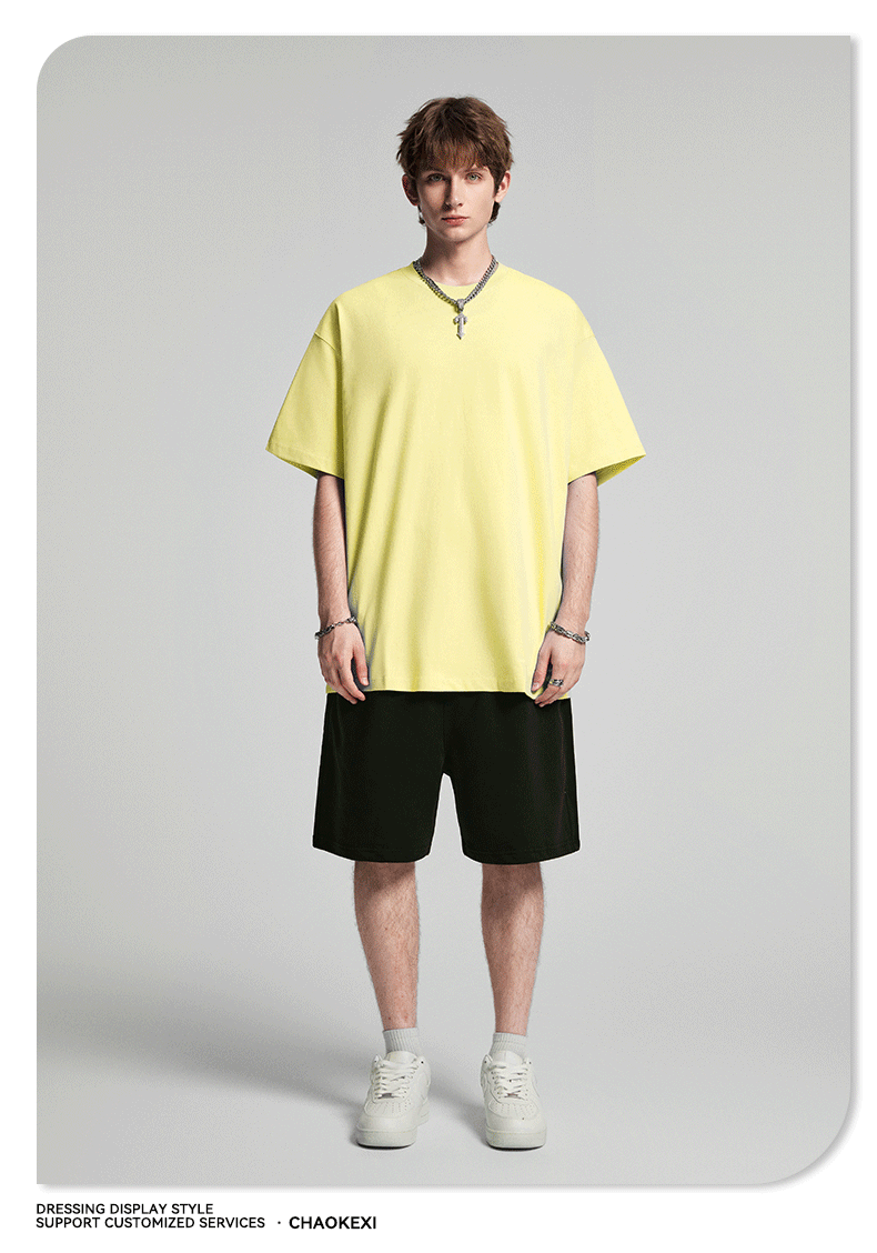 Blooming Horizon Series – Oversized 275g T‑Shirt