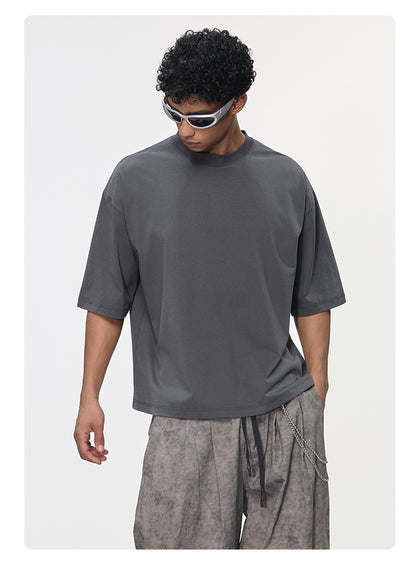 Mint Sorona Boxy T-Shirt with Swiss HeiQ Cooling Tech