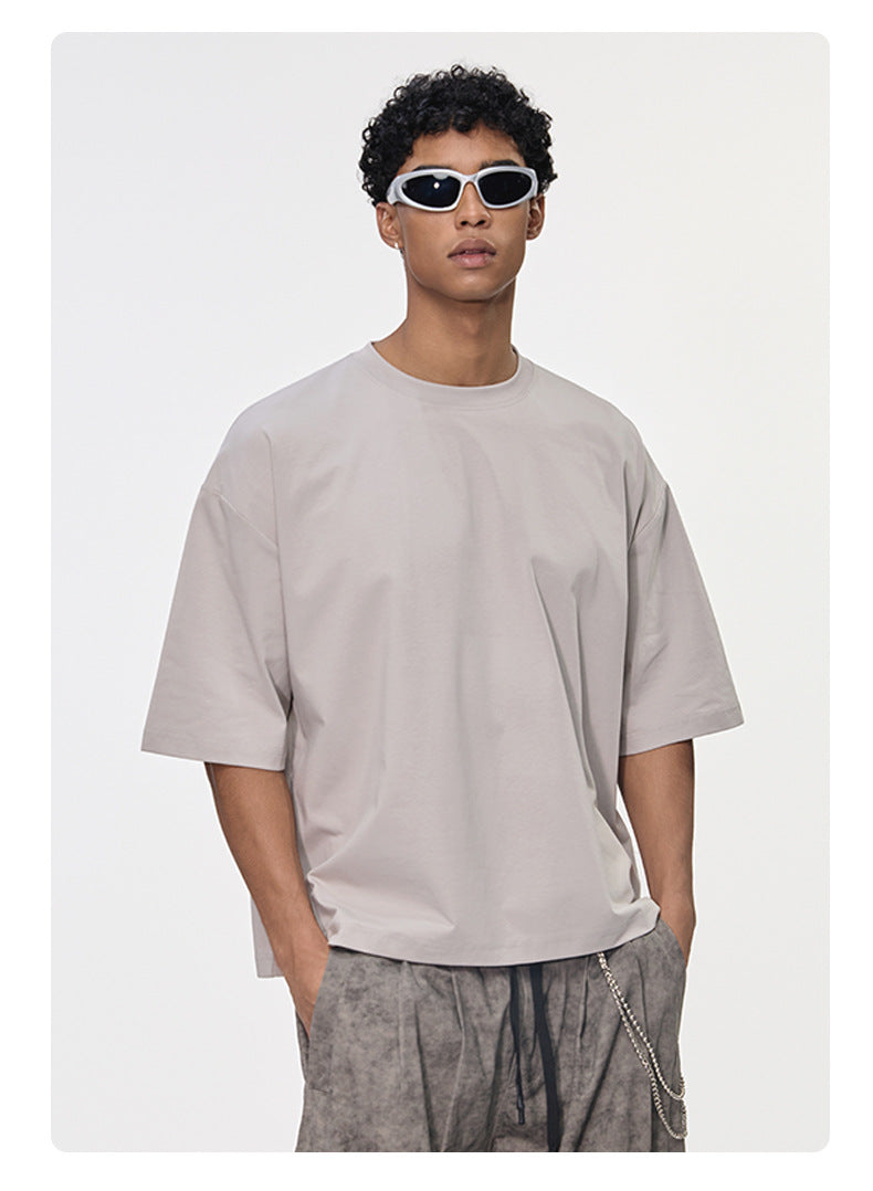 Mint Sorona Boxy T-Shirt with Swiss HeiQ Cooling Tech