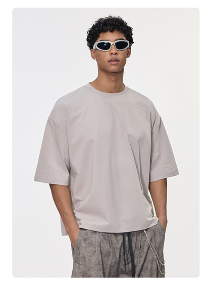 Mint Sorona Boxy T-Shirt with Swiss HeiQ Cooling Tech