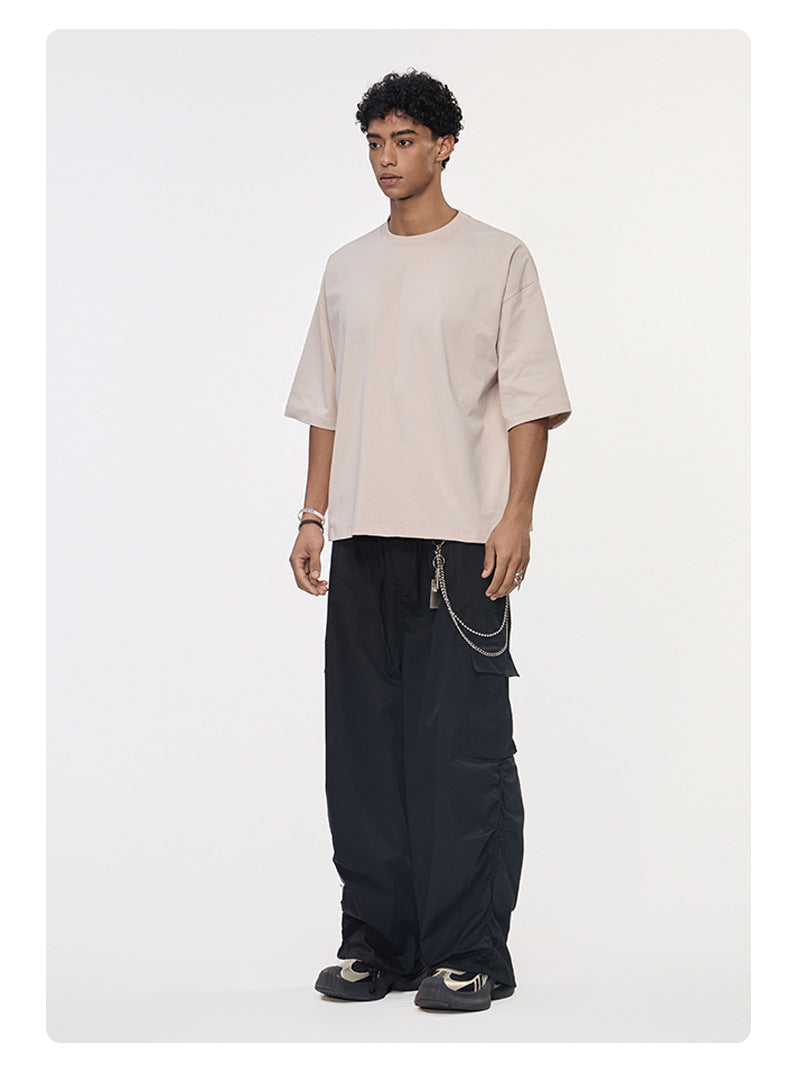 Mint Sorona Boxy T-Shirt with Swiss HeiQ Cooling Tech