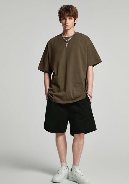 Blooming Horizon Series – Oversized 275g T‑Shirt