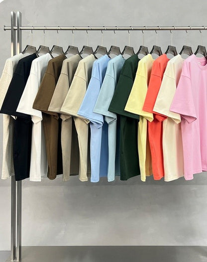 Blooming Horizon Series – Oversized 275g T‑Shirt