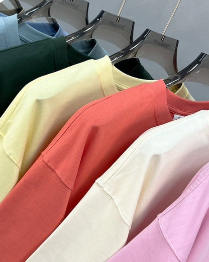 Blooming Horizon Series – Oversized 275g T‑Shirt