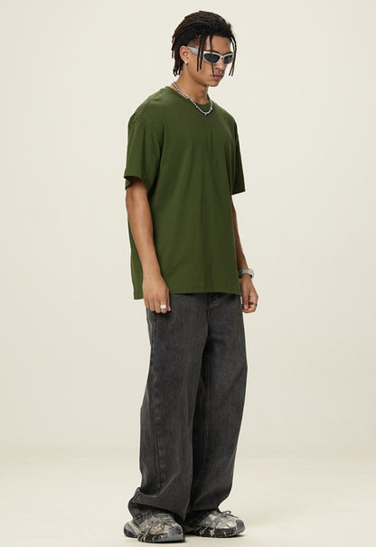 Multicolor Oversized Cotton T-Shirt