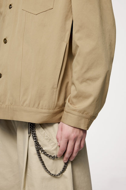 OLA FAN Corduroy Collar Detroit Workwear Jacket