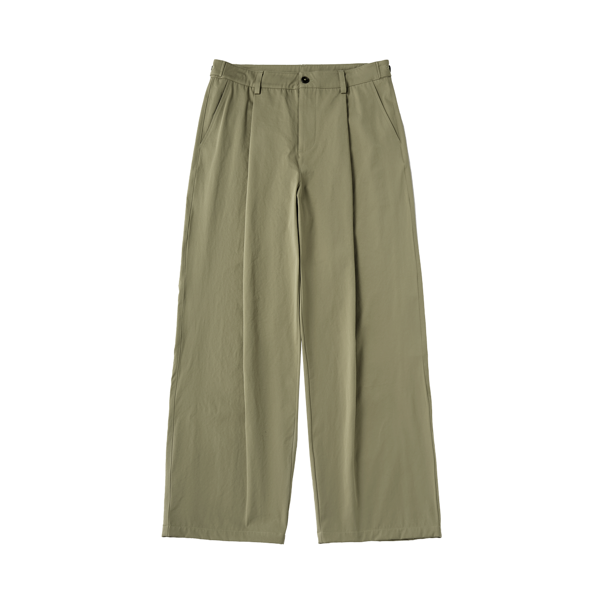 Curved Blade Stretch Pleated Cargo Pants