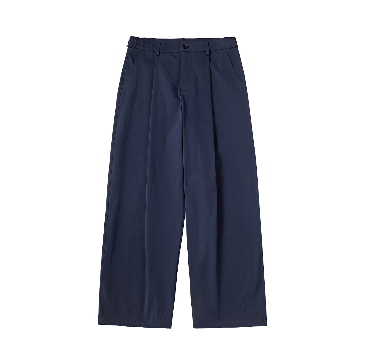 Curved Blade Stretch Pleated Cargo Pants