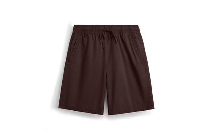 Eco_Washed_Cotton_Shorts-ola_fan-dark-brown-full-view-sku