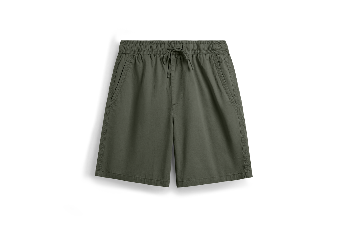 Eco_Washed_Cotton_Shorts-ola_fan-dark-green-full-view-sku