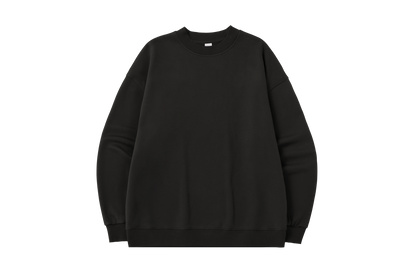 OLA FAN Soft Fleece Crewneck Unisex Sweatshirt Dark Grey sku