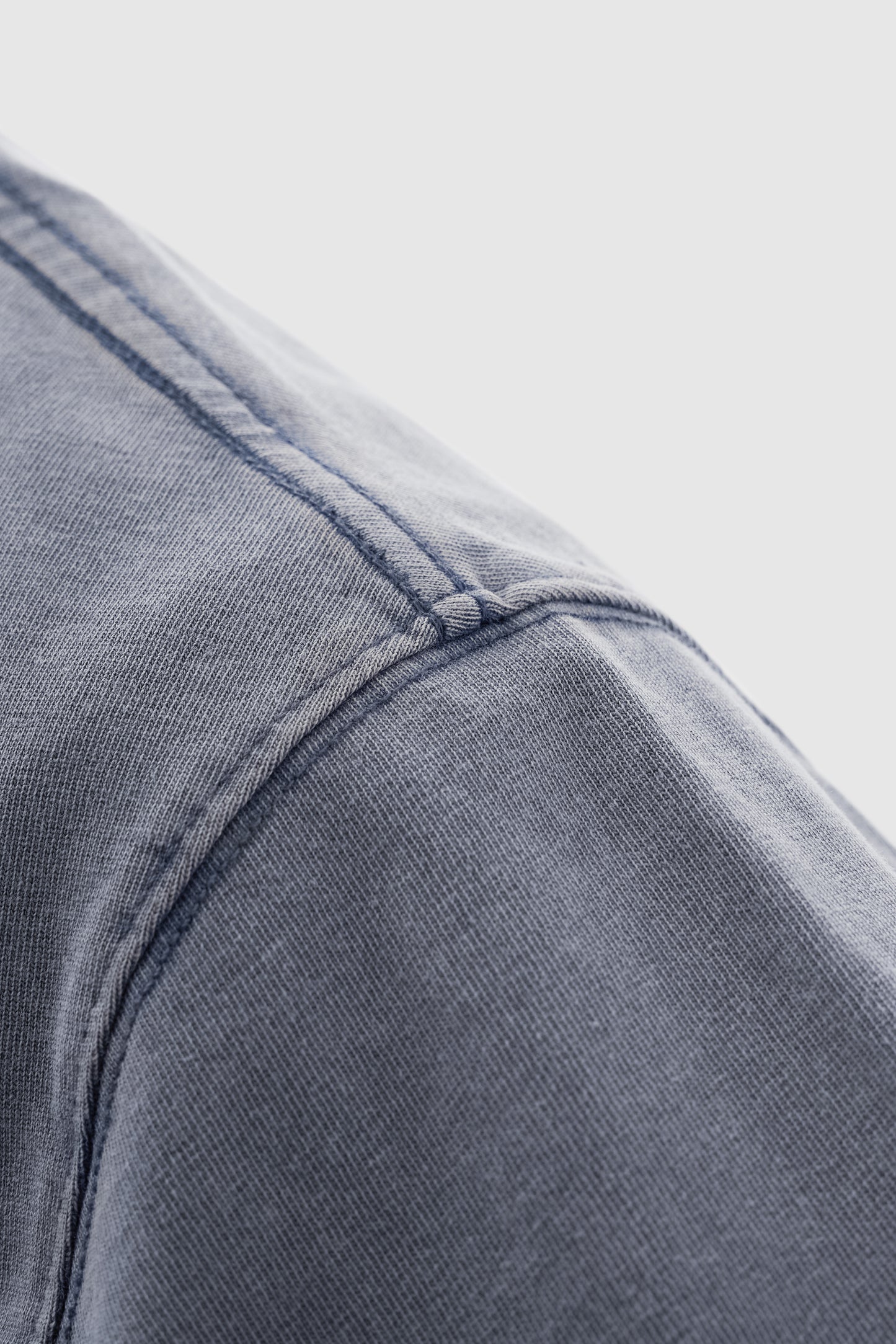 Ola fan Heavy Cotton Oversize Washed T-Shirt material detail close shot