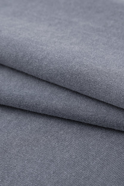 Ola fan Heavy Cotton Oversize Washed T-Shirt material detail close shot