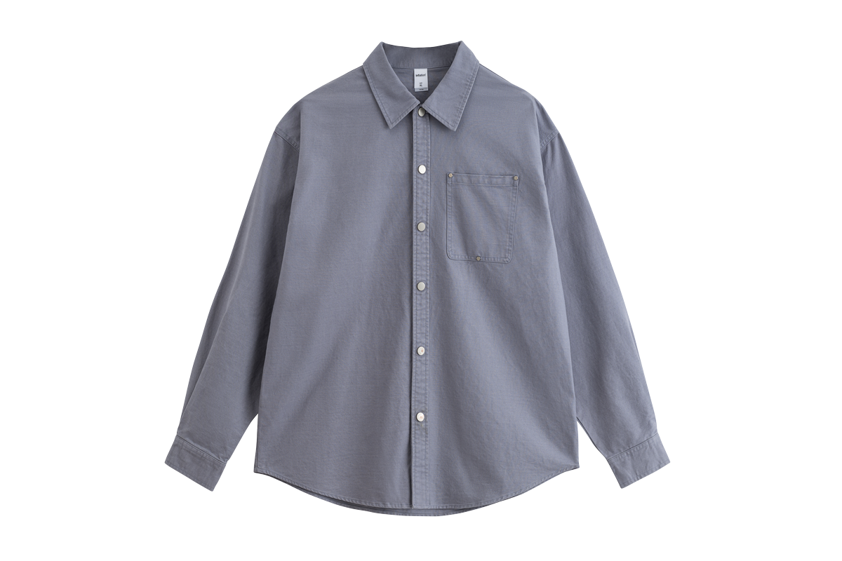 Trendy Casual Retro Work Shirt - Unisex Minimalist Outerwear
