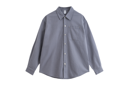 Trendy Casual Retro Work Shirt - Unisex Minimalist Outerwear