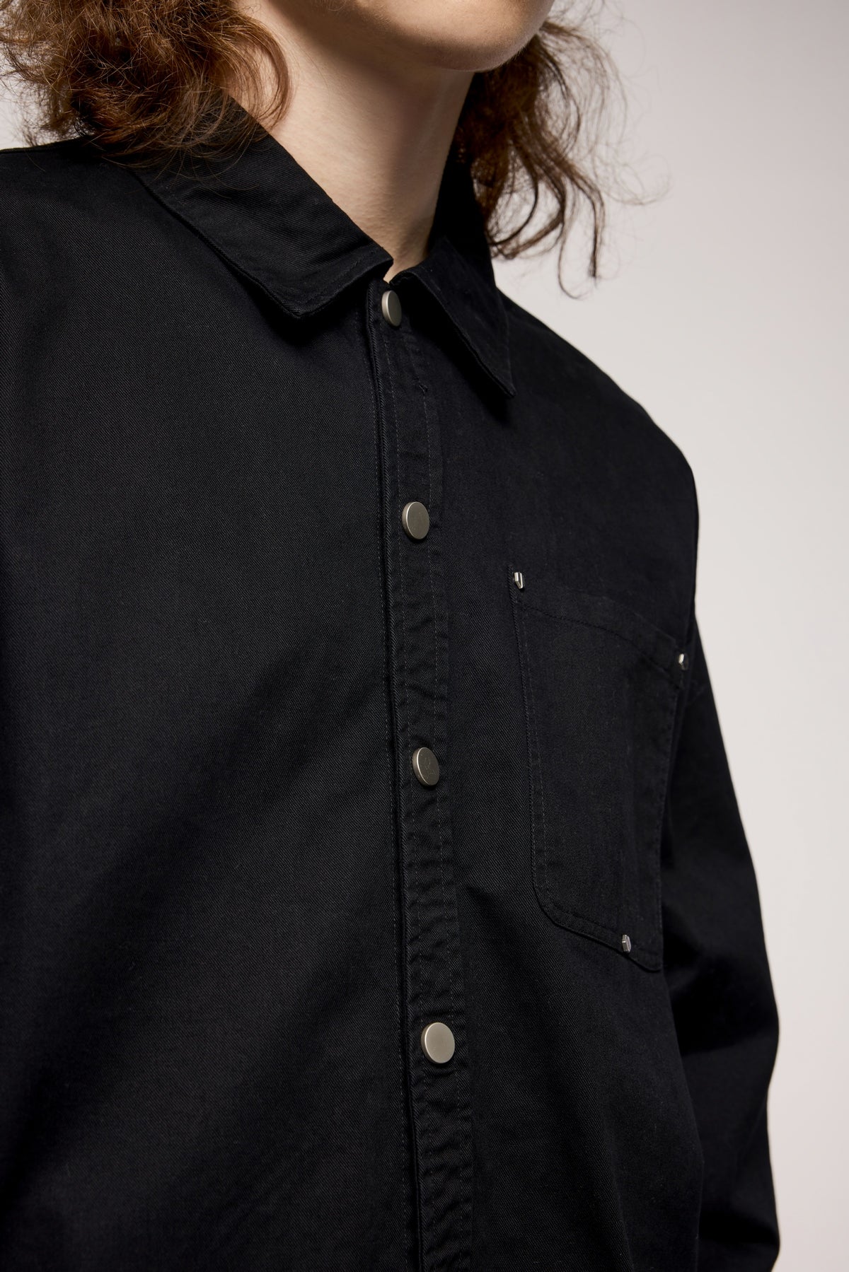 OLA FAN Trendy Casual Retro Work Shirt - Unisex Minimalist Outerwear
