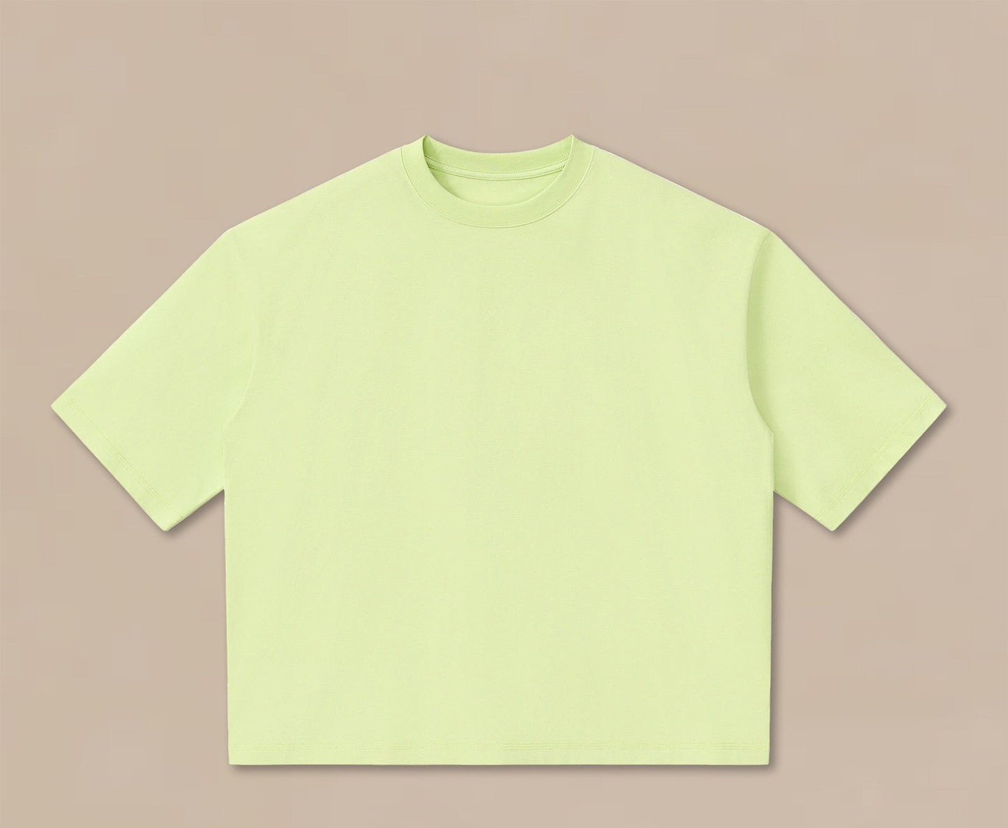 Mint Sorona Boxy T-Shirt with Swiss HeiQ Cooling Tech