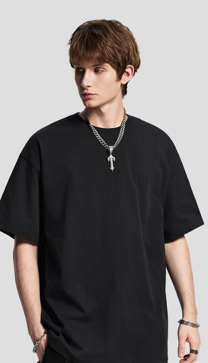 Blooming Horizon Series – Oversized 275g T‑Shirt