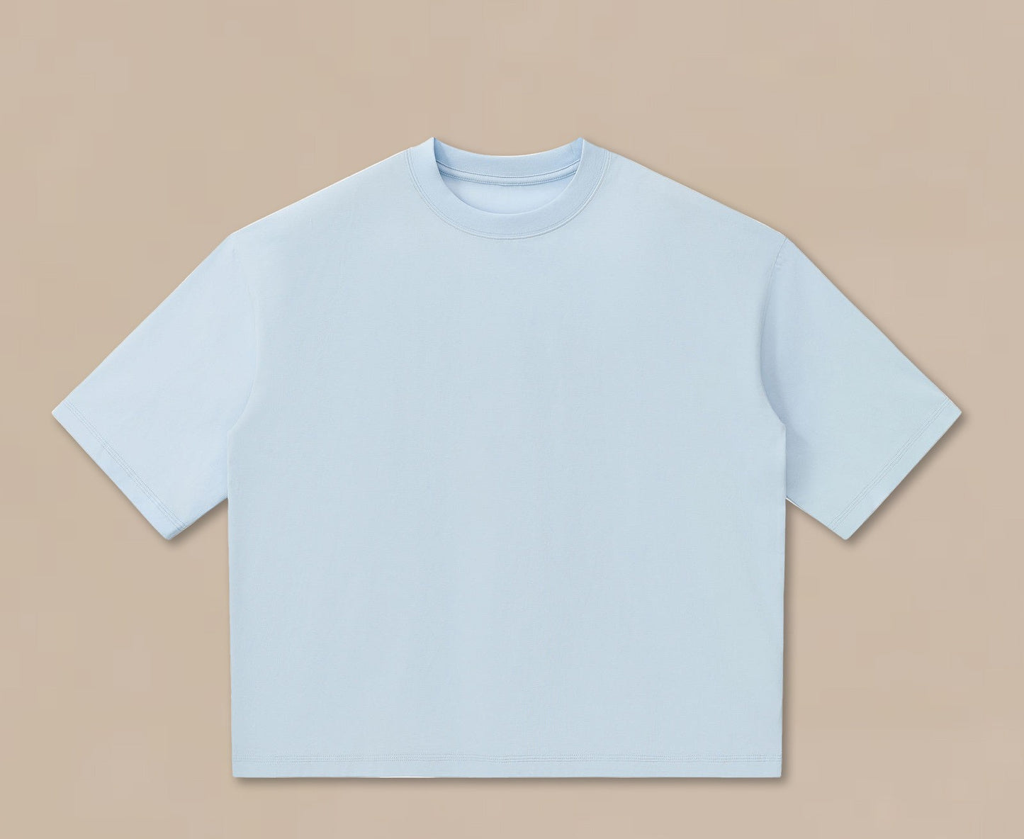 Mint Sorona Boxy T-Shirt with Swiss HeiQ Cooling Tech